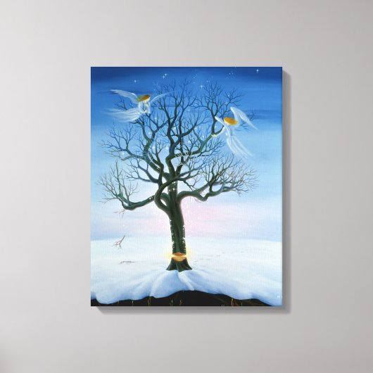 Opnieuw te beginnen in 2000 canvas afdruk (Voorkant)