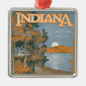 Opnieuw thuis in Indiana Metalen Ornament (Voorkant)