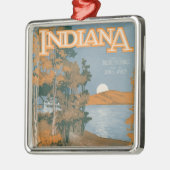 Opnieuw thuis in Indiana Metalen Ornament (Links)