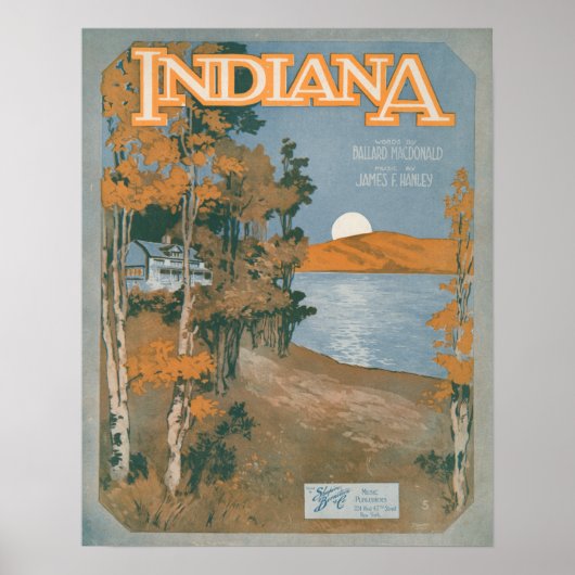 Opnieuw thuis in Indiana Poster (Voorkant)
