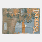 Opnieuw thuis in Indiana Theedoek (Horizontaal)