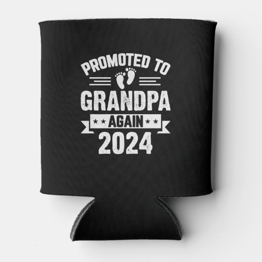 Opnieuw tot opa 2024 blikjeskoeler (Voorkant)