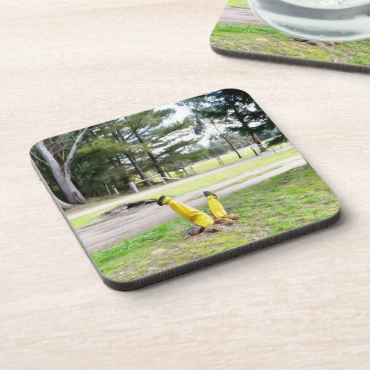 Opnieuw verdwaald in de tuin bier onderzetter (Linkerzijde)