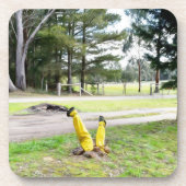 Opnieuw verdwaald in de tuin bier onderzetter (Voorkant)