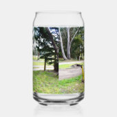 Opnieuw verdwaald in de tuin blikvorm glas (Links)