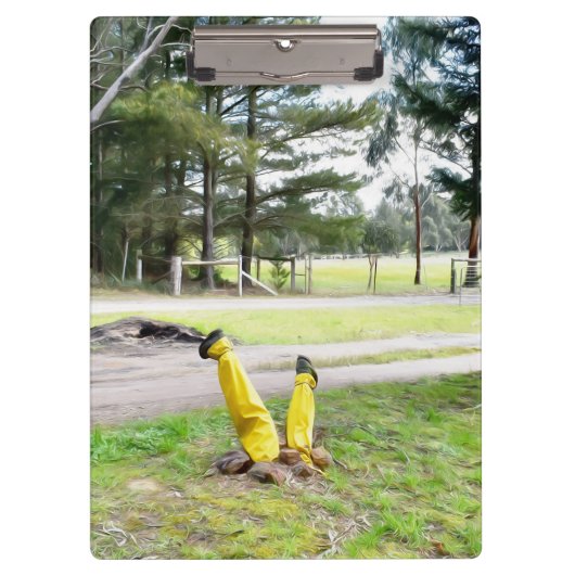 Opnieuw verdwaald in de tuin klembord (Voorkant)