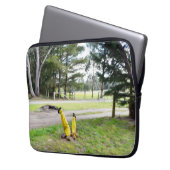 Opnieuw verdwaald in de tuin laptop sleeve (Voorkant Links)