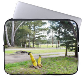 Opnieuw verdwaald in de tuin laptop sleeve