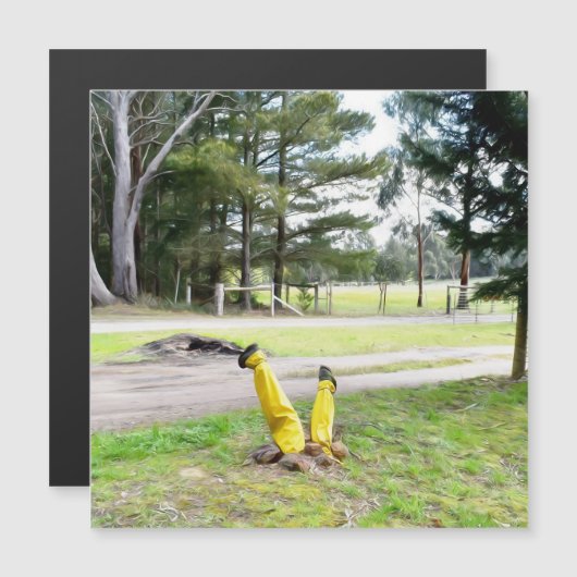 Opnieuw verdwaald in de tuin Magnetische Kaart (Voorkant / Achterkant)