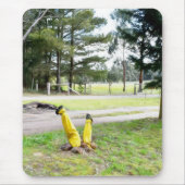 Opnieuw verdwaald in de tuin muismat (Voorkant)