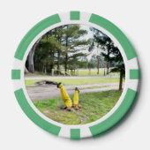 Opnieuw verdwaald in de tuin poker chips (Voorkant)