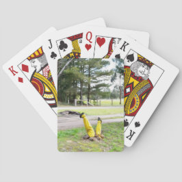 Opnieuw verdwaald in de tuin pokerkaarten