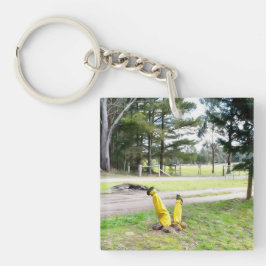 Opnieuw verdwaald in de tuin sleutelhanger