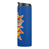 Opnieuw verijdeld Grappige Burrito Yummy Lifestyle Thermosbeker (Geroteerd rechts)