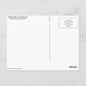 Opnieuw zonneset briefkaart (Achterkant)