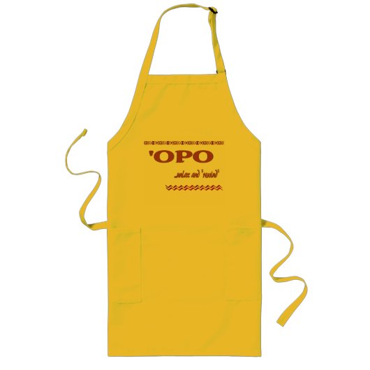 "OPO Apron Lang Schort (Voorkant)