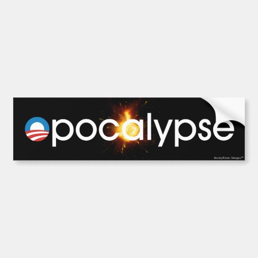 Opocalypse Bumpersticker (Voorkant)