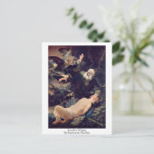 Opoffering Isaac door Rembrandt van Rijn Briefkaart (Staand voorkant)