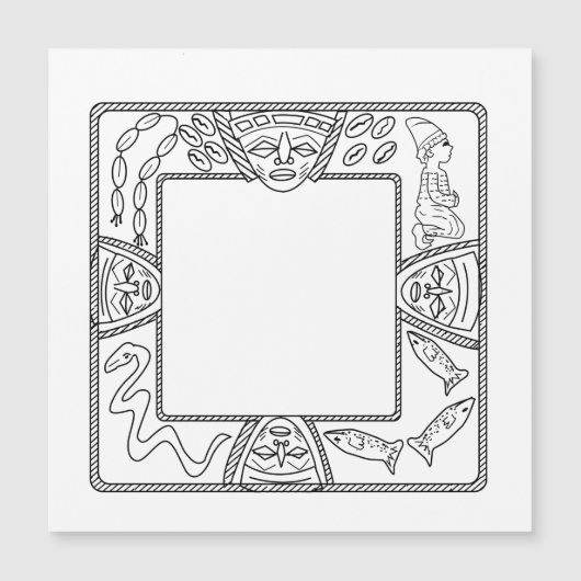 Opon Ifa Yoruba Divination Tray (Voorkant)