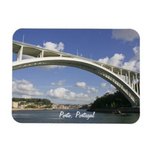 Oporto Arrábida bridge Premium Magnet Magneet