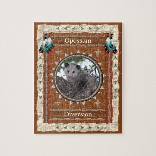 Opossum Afleidingsenergie Legpuzzel (Verticaal)