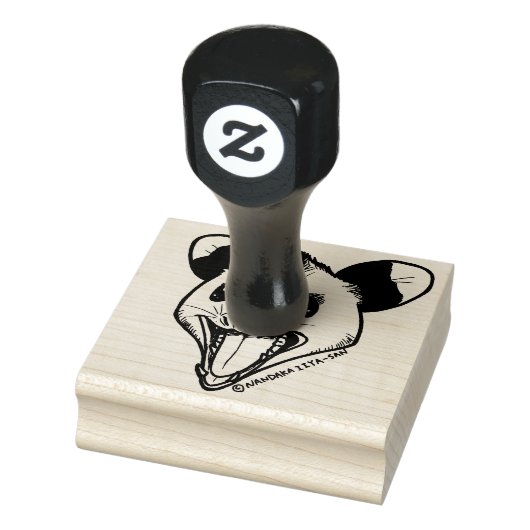 Opossum "AHHH" Rubberstempel (Stempel)