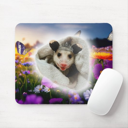 Opossum Baby Possum Muismat (Met muis)