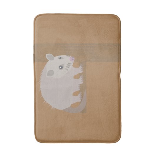 Opossum Badmat (Voorkant Verticaal)