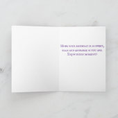 Opossum Birthday Card Kaart (Binnen)