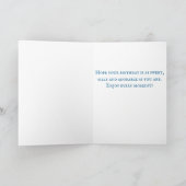 Opossum Birthday Card Kaart (Binnen)