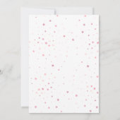 Opossum Birthday Invitation • 1st Birthday Save The Date (Achterkant)