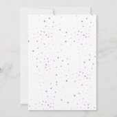 Opossum Birthday Invitation • Cute Woodland Party Save The Date (Achterkant)