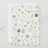 Opossum Birthday Invitation • Cute Woodland Party Save The Date (Achterkant)