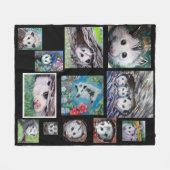 OPOSSUM BLANKET FLEECE DEKEN (Voorkant (Horizontaal))