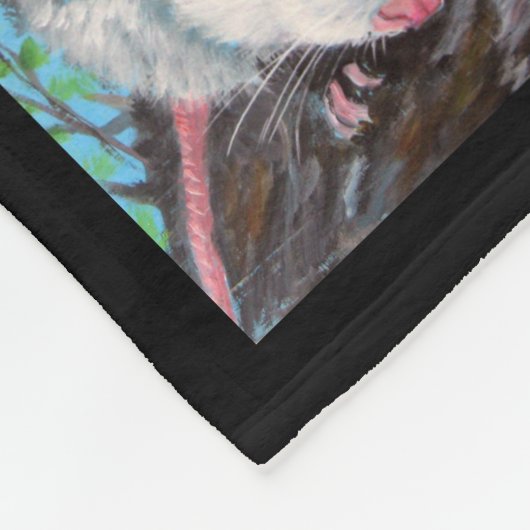 OPOSSUM BLANKET FLEECE DEKEN (Hoek)