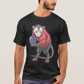 Opossum bowlingbal t-shirt (Voorkant)