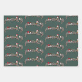 Opossum Christmas Cute Wild Animals Funny Xmas Inpakpapier Vel (Voorkant)