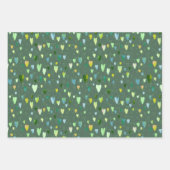 Opossum Circles Gift Wrapping Set Wrapping Paper S (Voorkant 3)