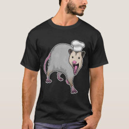 Opossum Cook Chef pet T-shirt