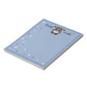 Opossum Dead Inside Ghosts and Skulls Notitieboek Notitieblok (Linkerzijde)