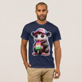OPOSSUM ETEN POPSICLE 3 T-SHIRT (Voorkant volledig)