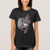 Opossum Halloween Witch T-shirt (Voorkant)