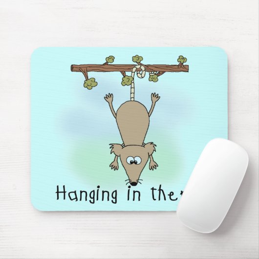 Opossum Hanging erin Muismat (Met muis)