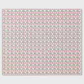 Opossum Holiday Wrapping Paper Cadeaupapier (Vlak)