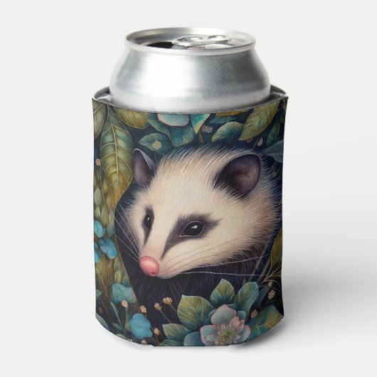 Opossum in de Brambles Blikjeskoeler (Blikje Voorkant)