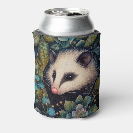 Opossum in de Brambles Blikjeskoeler (Blikje Achterkant)