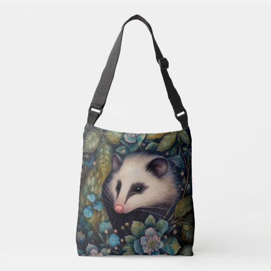 Opossum in de Brambles Crossbody Bag Crossbody Tas (Voorkant)