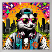 OPOSSUM IN DE GROTE STAD-2 POSTER (Voorkant)