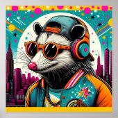OPOSSUM IN DE GROTE STAD-3 POSTER (Voorkant)
