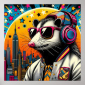 OPOSSUM IN DE GROTE STAD-8 POSTER (Voorkant)